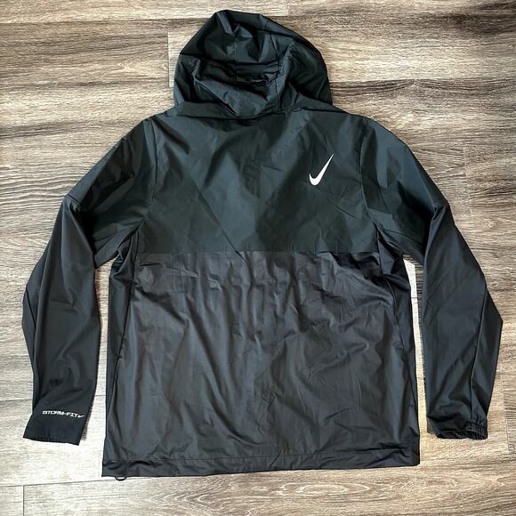 Nike AeroSwift Storm-FIT Aerogami Running Jacket Black FZ9039-010 Size L Large - Picture 2 of 6